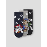 Name It Navy Blazer Nmmnaveen Paw 3p Strumpor Cplg