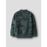 Name It Bistro Green Nmmstorm Ls Nreg Sweat Card Bru Box