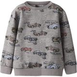 Name It Grey Melange Nmmreiner Ls Nreg Sweat Bru Box