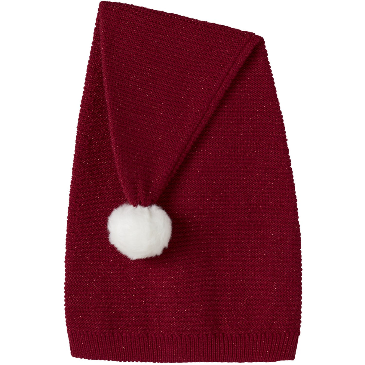 Name It Jester Red W. Red Lurex Nknrinjaha Stickad Mössa