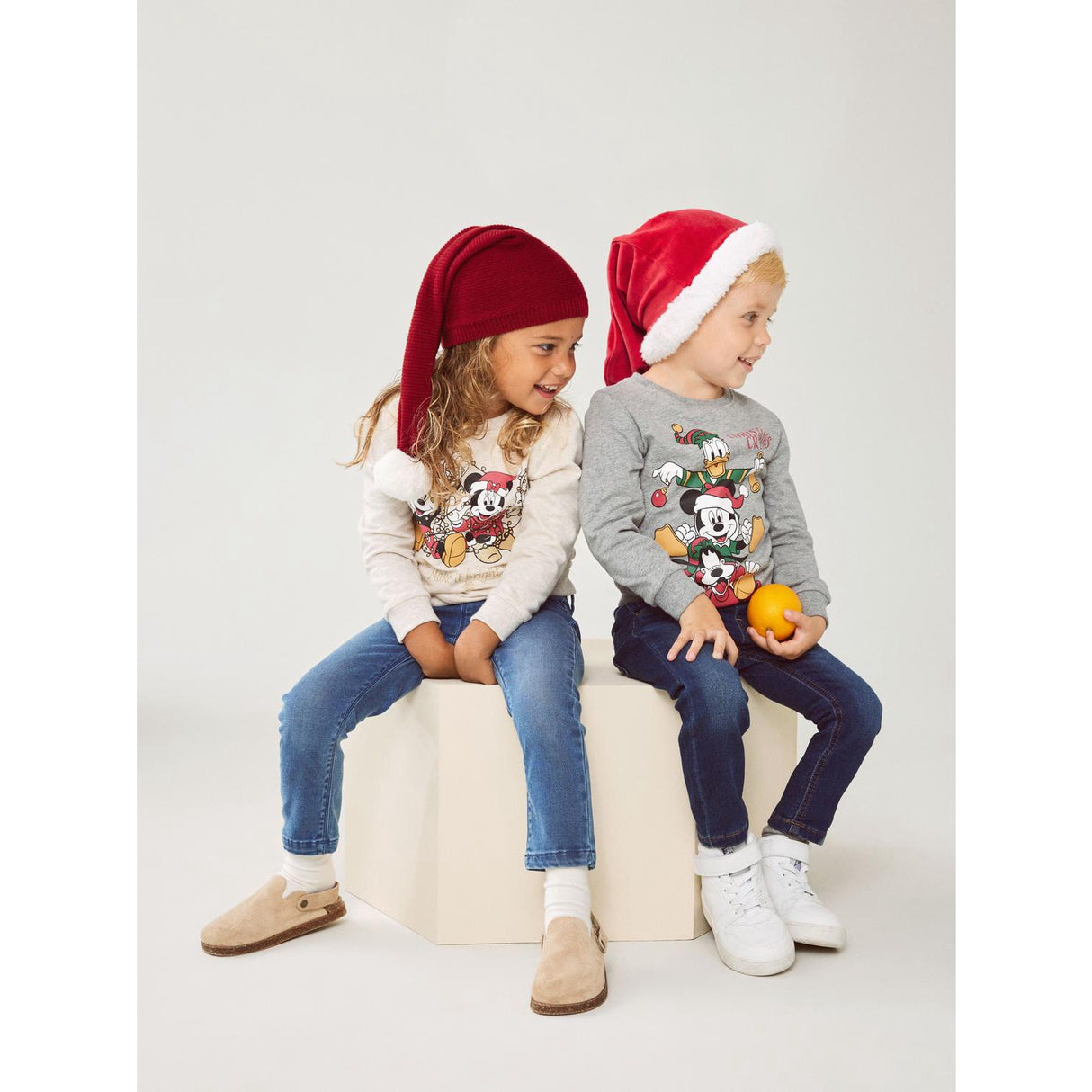 Name It Jester Red Solid No Lurex Nknrinjaha Stickad Mössa