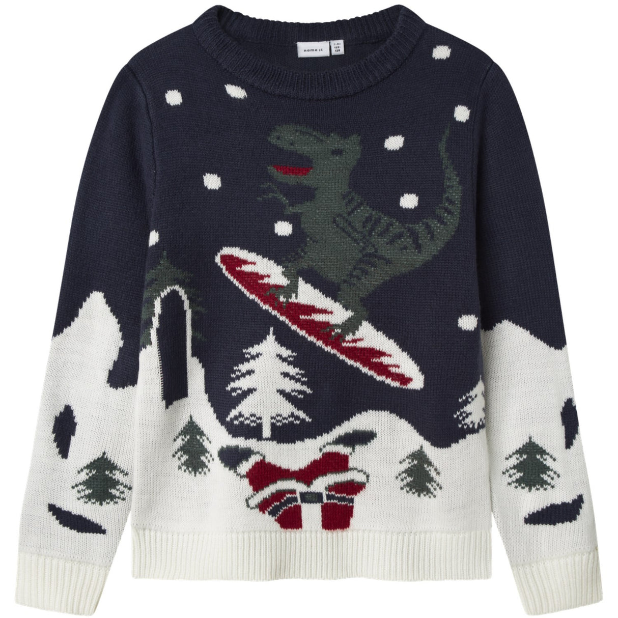 Name It Navy Blazer Nknrebo Ls Stickad Box