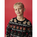 Name It Black Nknrasko Ls Stickad Box