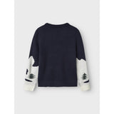 Name It Navy Blazer Nknrebo Ls Stickad Box