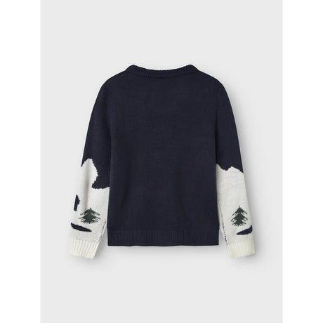 Name It Navy Blazer Nknrebo Ls Stickad Box