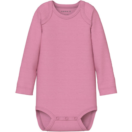 Name It Jet Stream Nbfbody 3P Ls Flower Noos