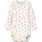 Name It Jet Stream Nbfbody 3P Ls Flower Noos