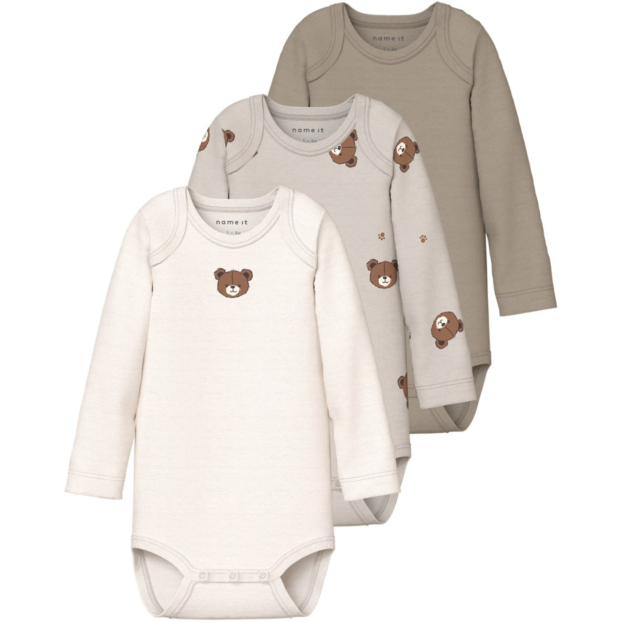 Name It Pumice Stone Nbnbody 3P Ls Pumice Björn Noos