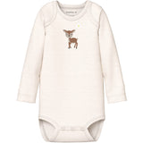 Name It Lilac Marble Nbfbody 3P Ls Lilac Marble Deer Noos