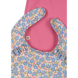 Konges Sløjd Fleur Rosier/Chateau Rose 2 Pack Dinner Haklapp Med Frill