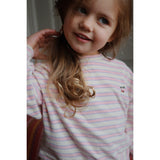 Konges Sløjd Lolly Stripe Itty Sweat Skjorta GOTS