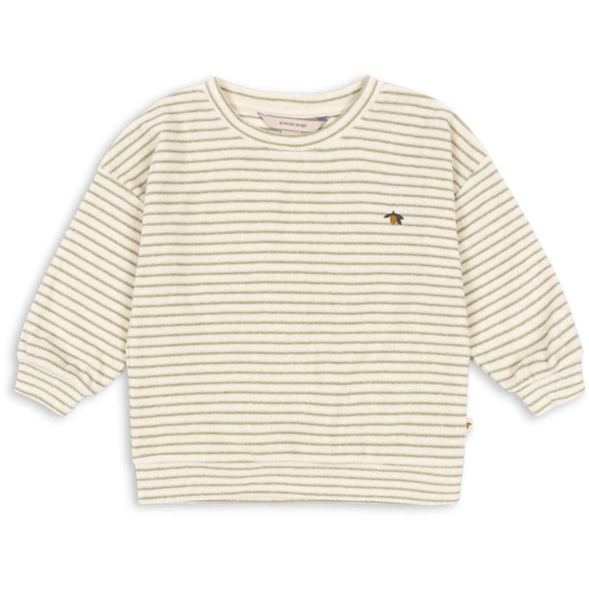 Konges Sløjd Tea Stripe Itty Sweat Skjorta GOTS