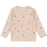 Konges Sløjd Cherry Coeur Blush Ella Ls Tee GOTS