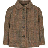 MarMar Wool Check Earthy Check Oval Jacka