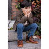 MarMar Wool Check Earthy Check Oval Jacka