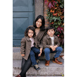 MarMar Wool Check Earthy Check Oval Jacka