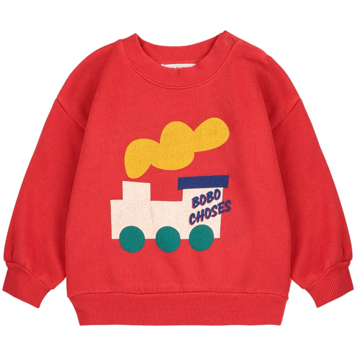 Bobo Choses Red Bobo Choo Choo Sweatshirt