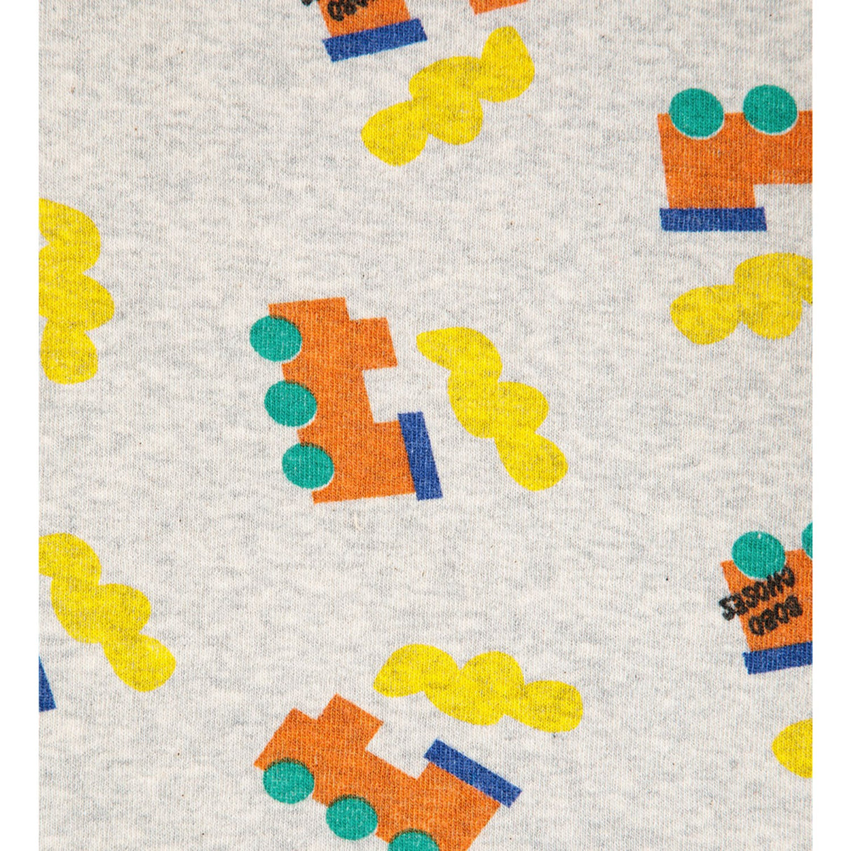 Bobo Choses Light Heather Grey Bobo Choo Choo All Över Body