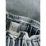 Lil'Atelier Medium Blue Denim Flower Emb Nmfdarlee Doa Dnm Kjol 4499-Se Lil