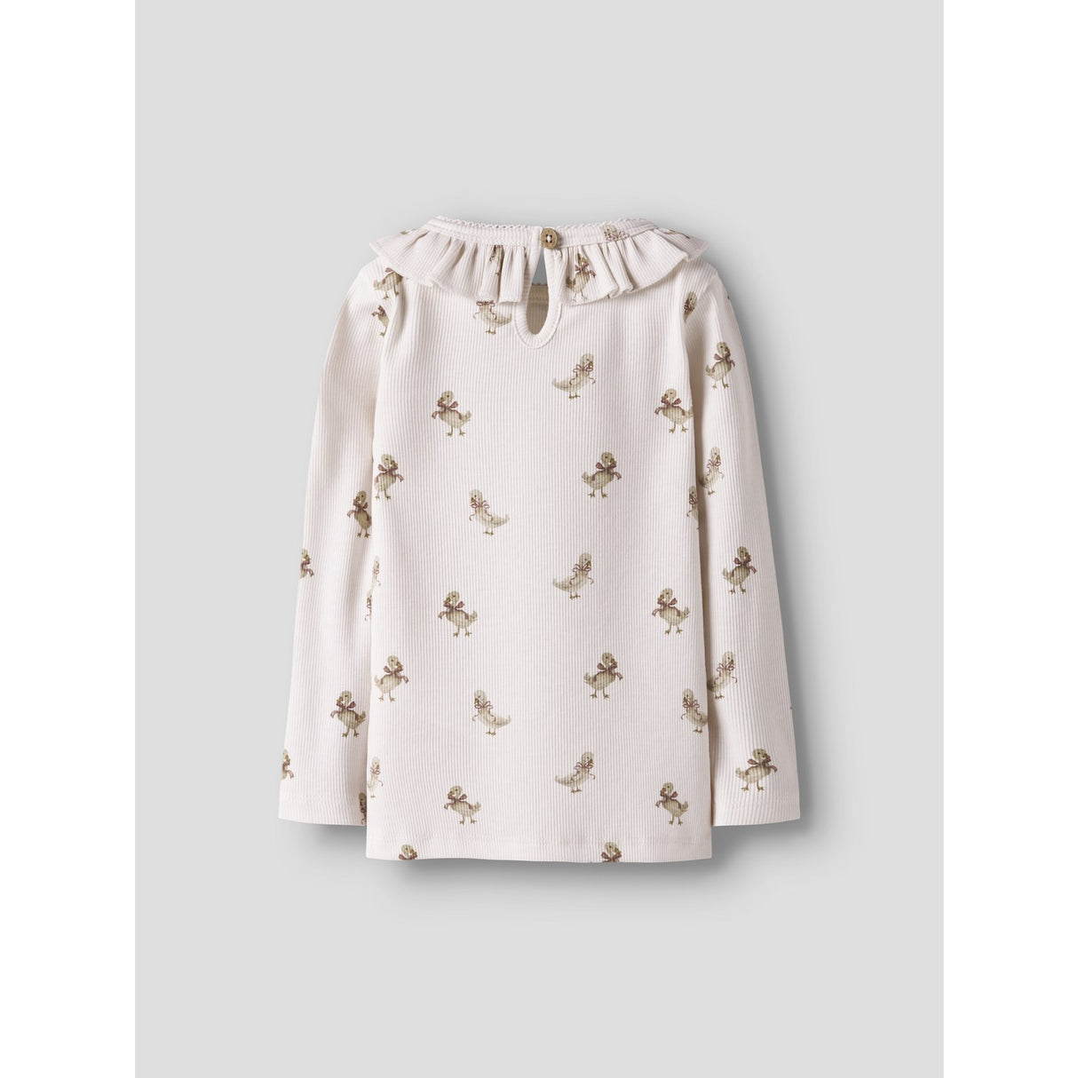 Lil'Atelier Almost Mauve Goose Nmflavo Loa Ls Slim Topp Lil