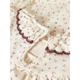 Lil'Atelier Turtledove Red Dahlia Nbfrasia Ls Loose Body Skjorta Lil