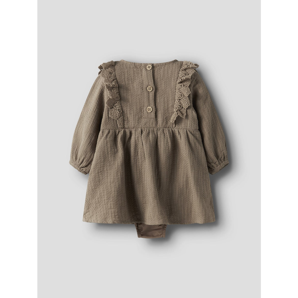 Lil'Atelier Sepia Tint Nbfrosita Liu Ls Body Klänning Lil