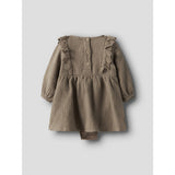 Lil'Atelier Sepia Tint Nbfrosita Liu Ls Body Klänning Lil