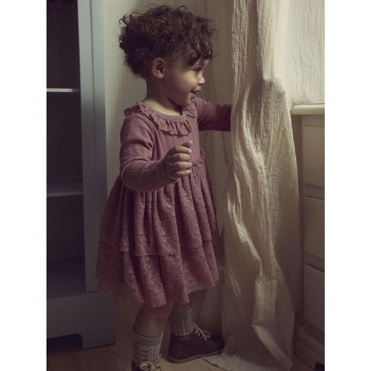 Lil'Atelier Nostalgia Rose Nbfrobelle Ls Body Klänning Lil