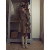 Lil'Atelier Sepia Tint Nmfrosita Liu Ls Klänning Lil