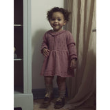 Lil'Atelier Nostalgia Rose Nbframla Lia Ls Stickad Klänning Lil