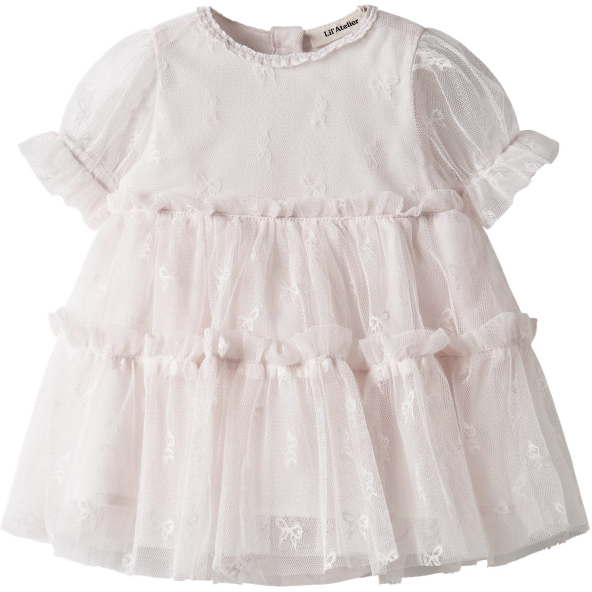 Lil'Atelier Almost Mauve Nbfrosetta Ss Loose Body Klänning Lil