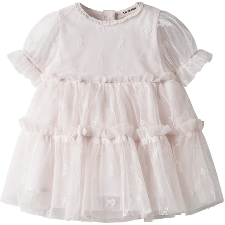 Lil'Atelier Almost Mauve Nbfrosetta Ss Loose Body Klänning Lil