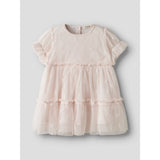 Lil'Atelier Almost Mauve Nmfrosetta Ss Loose Klänning Lil