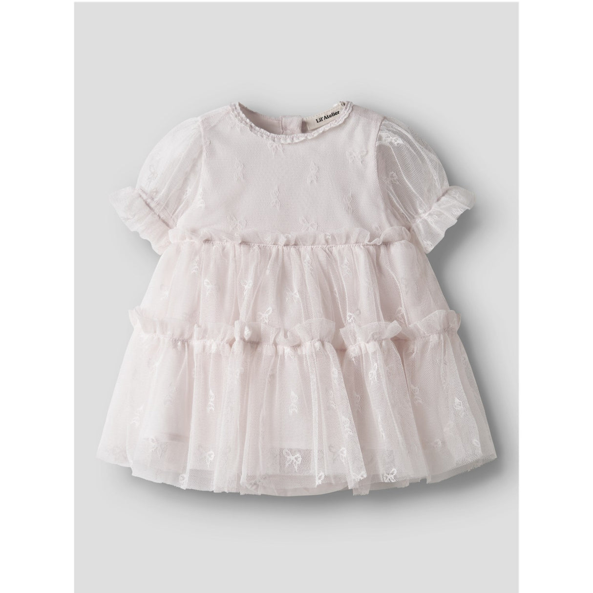 Lil'Atelier Almost Mauve Nbfrosetta Ss Loose Body Klänning Lil