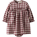 Lil'Atelier Red Dahlia Nbfrio Ls Loose Body Klänning Lil