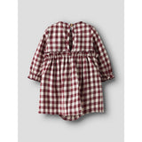 Lil'Atelier Red Dahlia Nbfrio Ls Loose Body Klänning Lil