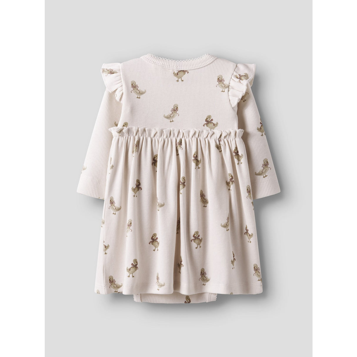 Lil'Atelier Almost Mauve Goose Nbflavo Ekn Ls Body Klänning Lil