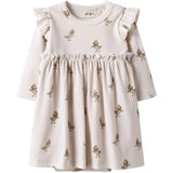Lil'Atelier Almost Mauve Goose Nbflavo Ekn Ls Body Klänning Lil