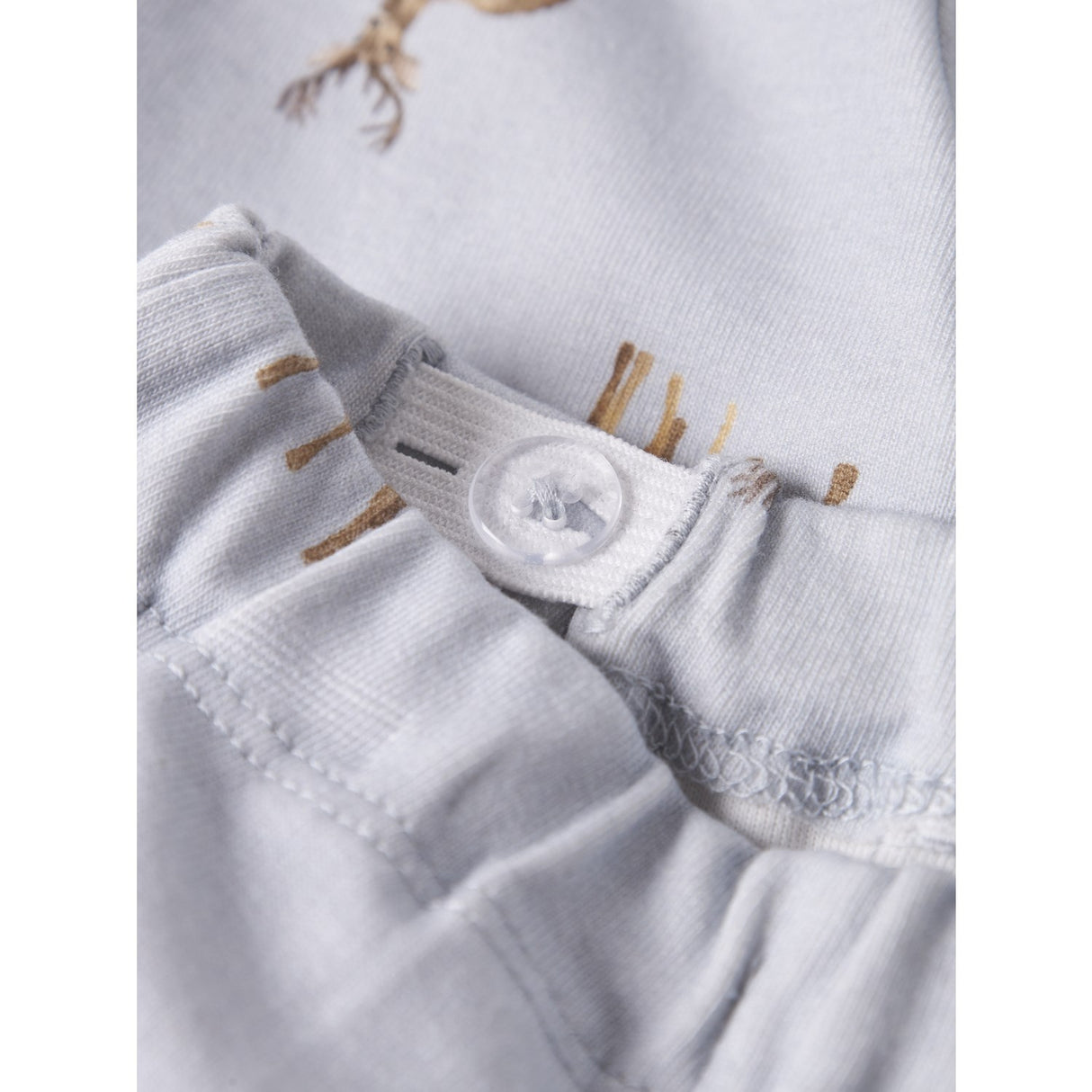 Lil'Atelier Gray Dawn Deer Nbmlayo Gel Loose Byxor Lil