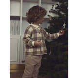 Lil'Atelier Sepia Tint Nmmrobo Ls Loose Stickad Card Lil