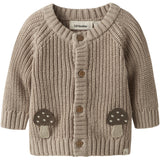 Lil'Atelier Oxford Tan Nbmemlen Lak Ls Stickad Card Lil