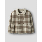 Lil'Atelier Sepia Tint Nmmrobo Ls Loose Stickad Card Lil