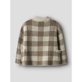 Lil'Atelier Sepia Tint Nmmrobo Ls Loose Stickad Card Lil