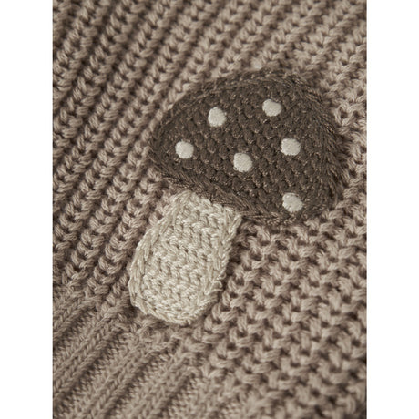 Lil'Atelier Oxford Tan Nbmemlen Lak Ls Stickad Card Lil