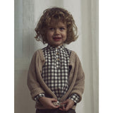 Lil'Atelier Oxford Tan Nmmemlen Lak Ls Stickad Card Lil