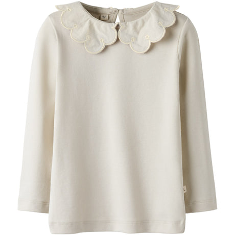 Lil'Atelier Turtledove Nmffundo Ls Slim Topp Lil