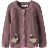 Lil'Atelier Nostalgia Rose Nmfemlen Lak Ls Stickad Card Lil