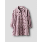 Lil'Atelier Violet Ice Dots Nmfsomba Loose Cord Klänning 7766-So S Lil