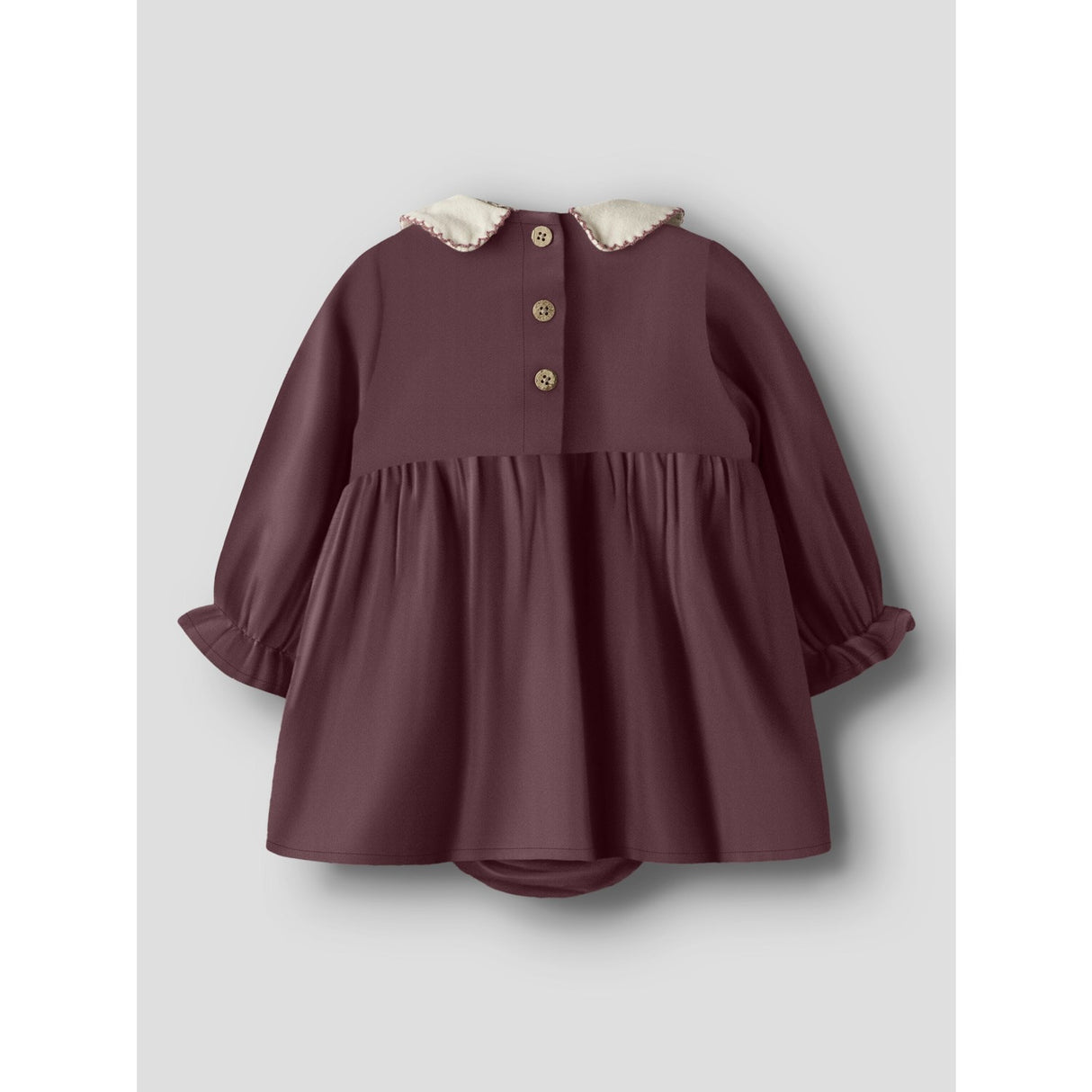 Lil'Atelier Catawba Grape Nbfrebel Ls Body Klänning Solid Lil