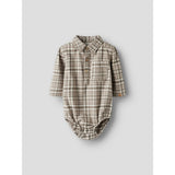 Lil'Atelier Sepia Tint Nbmrebel Ls Body Skjorta Lil